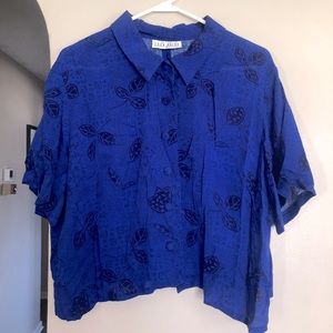 Vintage key hole top